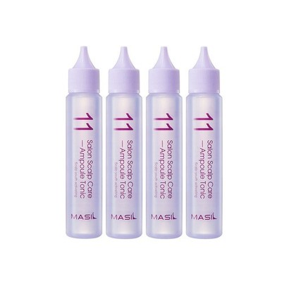 [MASIL] 11 Salon Scalp Care Ampoule Tonic - 1pack (30ml x 4pcs) K-Beauty