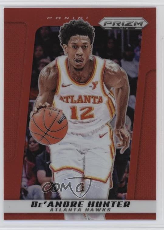 2024-25 Panini Prizm Deca Red Prizm 185/199 De'Andre Hunter #97 05jo