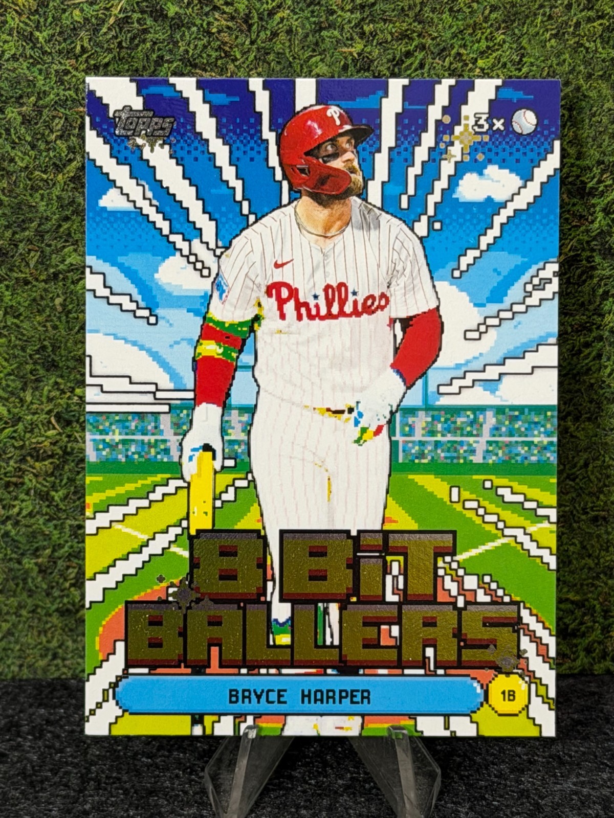 2026 Topps Baseball 8 Bit Ballers #8B-11 Bryce Harper Phillies 💎