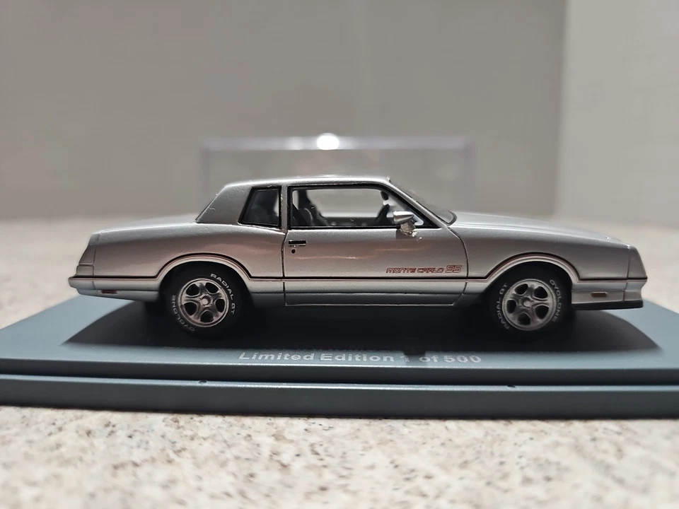 Very Rare Neo Scale Models 1986 Monte Carlo SS 1:43 Scale Die Cast Car Limited - Image 2 of 4