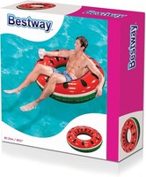 Bestway Fruchtiger Schwimmring Wassermelone 105 X 105 X 33 Cm