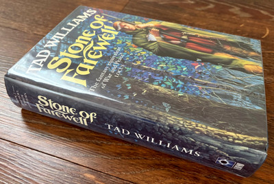 Tad Williams The Stone of Farewell UK Hardcover (Memory, Sorrow & Thorn #2) VG+