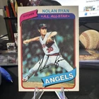 1980 Topps Nolan Ryan Angels #580 A.L. All-Star MLB Baseball Card