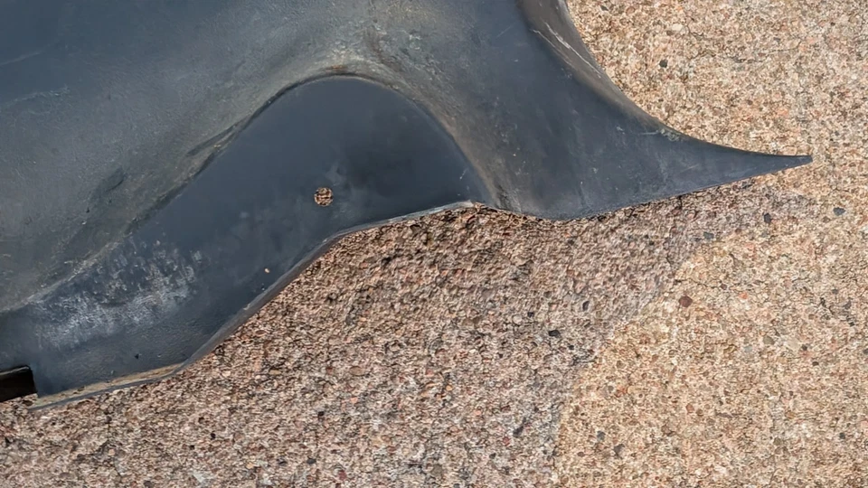 Painel interno azul quarto driver traseiro Honda Prelude 1992-1996 - Imagem 4 de 4