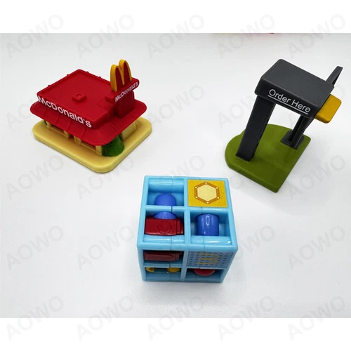 2025 Mc DONALD'S Lil Mc Donalds Miniatura Bambini GIOCATTOLI HAPPY MEAL 1Set/10 Pezzi - Foto 8 di 15