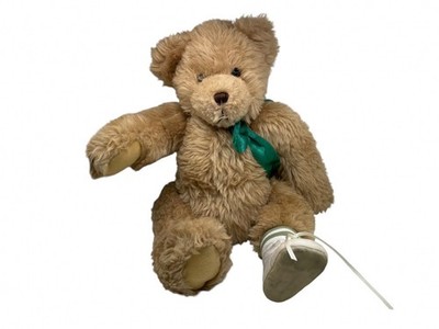 Collector's teddy bear, 38 cm. Condition as shown in photos.