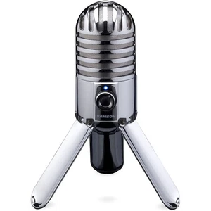 Samson Meteor Mic USB Microphone Condenseur Studio - argent - SAMTR