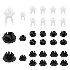 30 PCS Hood Prop Rod Holder, Prop Rod Clips, Grommet Clips for Most Cars,