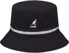 Kangol Mens Stripe Lahinch Bucket Hat, Size &...
