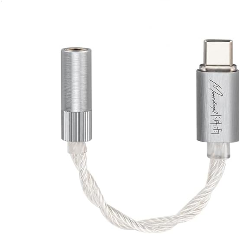 Moondrop Echo-A 32Bit/384Khz Portable USB Type-C to Headphone DAC/AMP with 3.5Mm