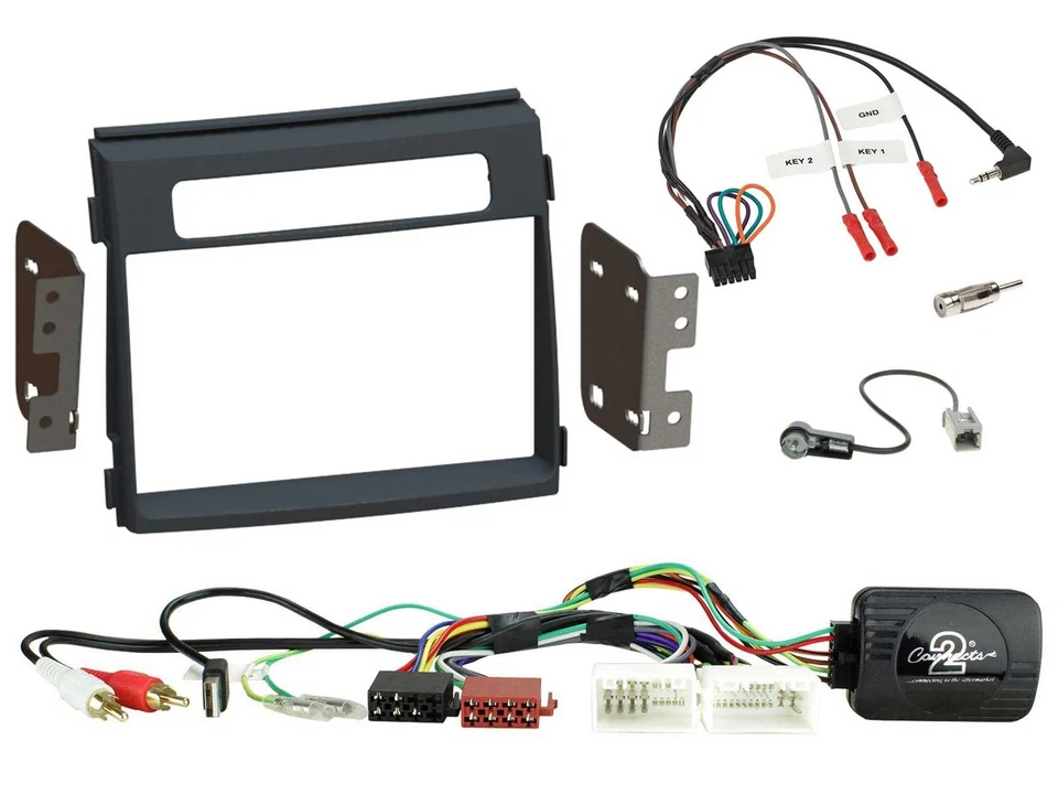 JVC USB Bluetooth Lenkrad DAB 2DIN Autoradio für Kia Soul 2011-2014 AUX - Bild 3 von 4