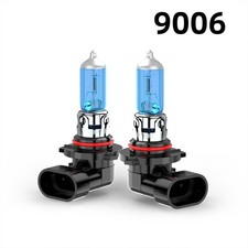 2pcs 9006 Hb4 Halogen Headlight Super Bright Bulbs Kit White 6000k Highlow Beam