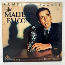Maltese Falcon Laserdisc ML101546 LD Laser Disc Humphrey Bogart Noir Classic