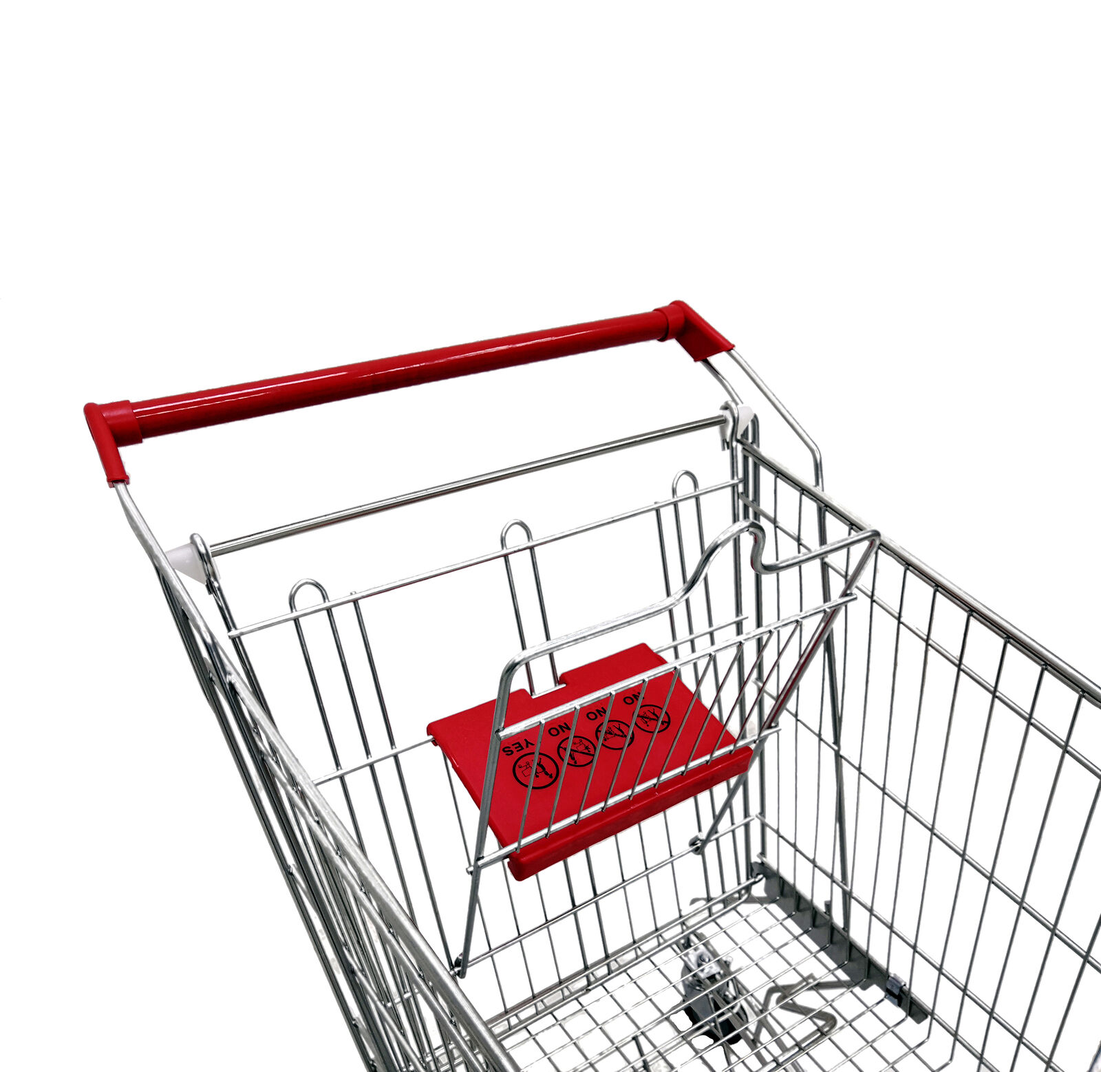 4.4 Cubic Foot 125 L Shopping Cart Grocery Supermarket Store Cart Senior  Walker
