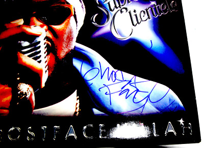 GHOSTFACE KILLAH SUPREME CLIENTELE SIGNED AUTOGRAPH +POSTER 2x LP Wu Tang Clan