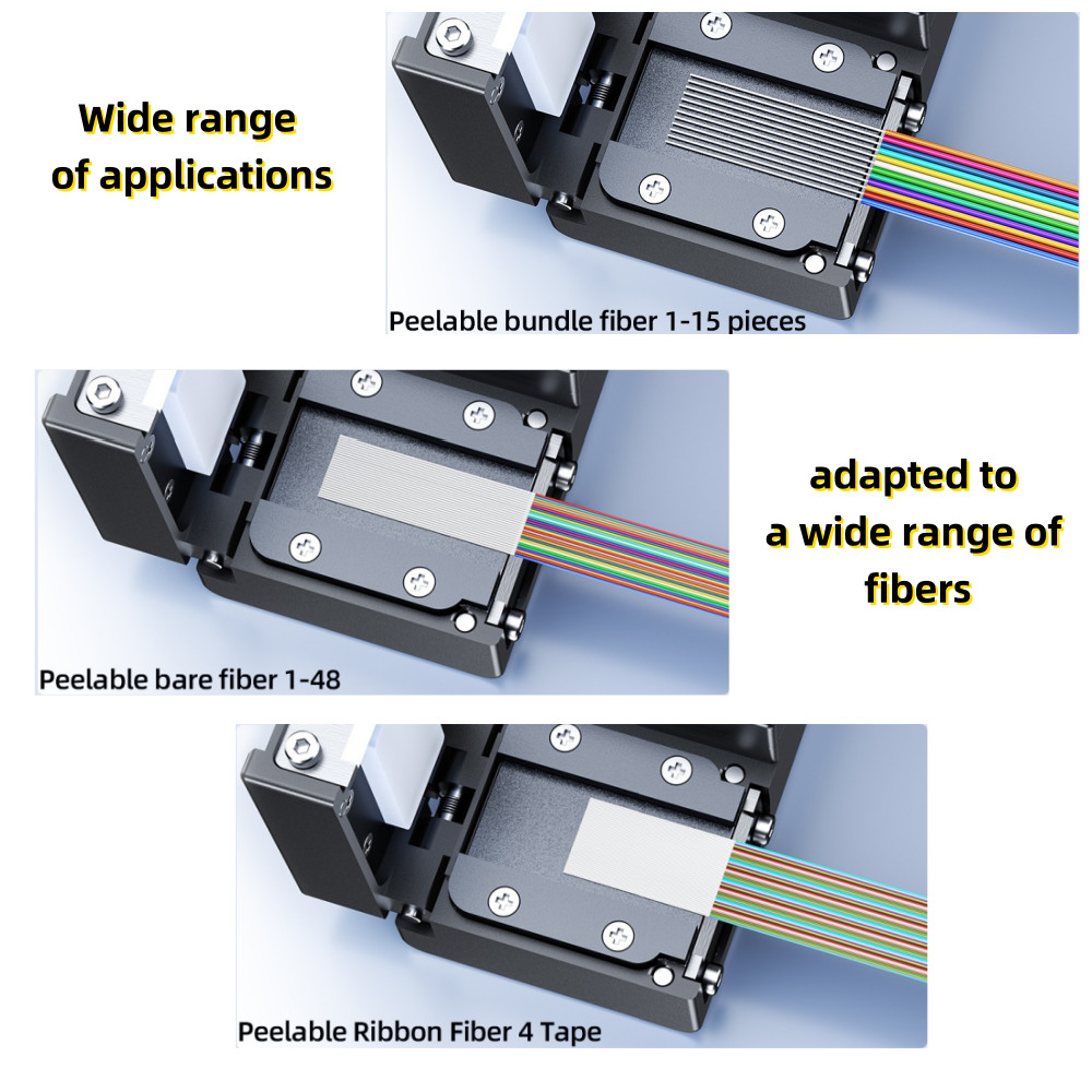 Fiber Optic Thermal Stripper Rechargeable Auto Heating Efficient Stripping Tool