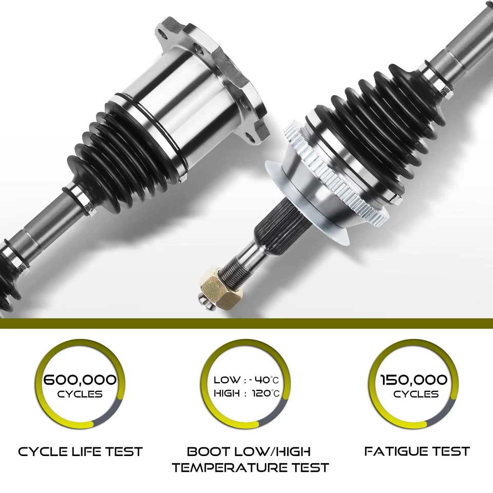 2x New CV Axle Assembly for INFINITI QX56 2004-2012 Nissan Armada 2005-2015 Rear - Image 2 of 4
