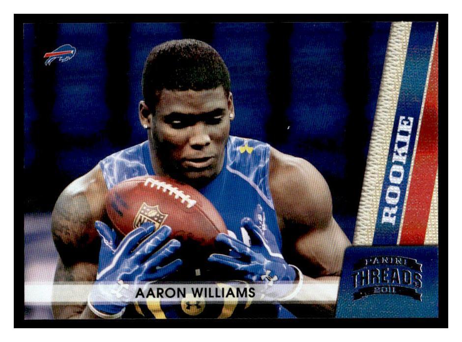 2011 Panini Threads #151 Aaron Williams Silver #/250
