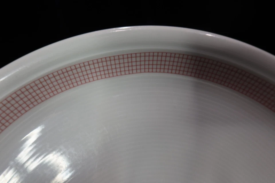 FLORIDA BY THOMAS FAIXA GRADE ROSA RARA SEM ACABAMENTO 10 PRATOS DE JANTAR 10 1/4" DE LARGURA - Imagem 3 de 4