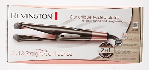 S6606 PIASTRA X CAPELLI CON DISPLAY REMINGTON Curl & Straight Confidence 2 IN 1 - Foto 9 di 9