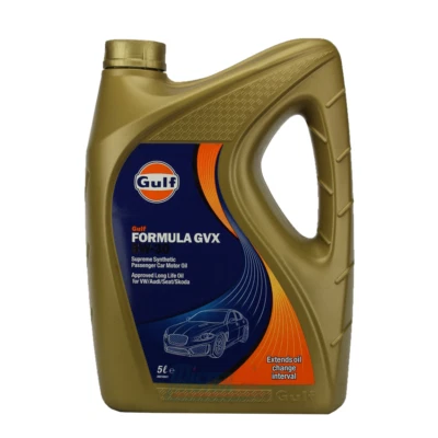 Huile Moteur 5L Gulf Formula GVX 5W30 Haute performance moteurs essence & diesel