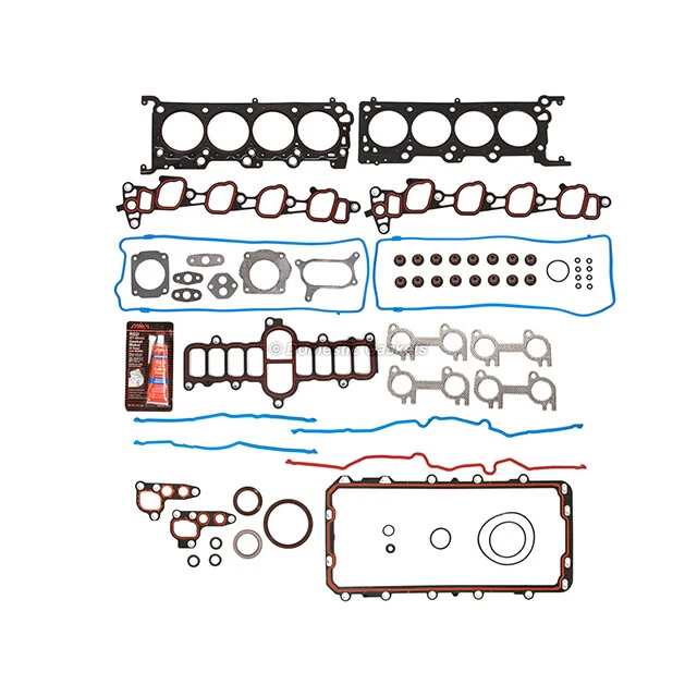 Fits 2000 Ford F150 E150 Econoline Club Wagon 4.6L SOHC Full Gasket Set - Image 2 of 4
