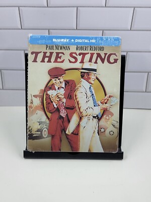 The Sting Blu-Ray + Digital Limited Edition Steelbook Paul Newman NEW Sealed