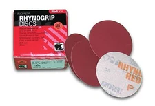 Indasa 3" hook loop DA Sanding Discs 180 GRIT SMR-IN-320-180, Box of 50