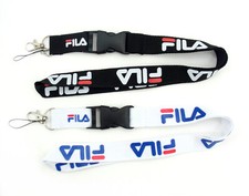 FILA Lanyard Flashlight U Disk Keychain Mobile Phone Rope Lobster Buckle