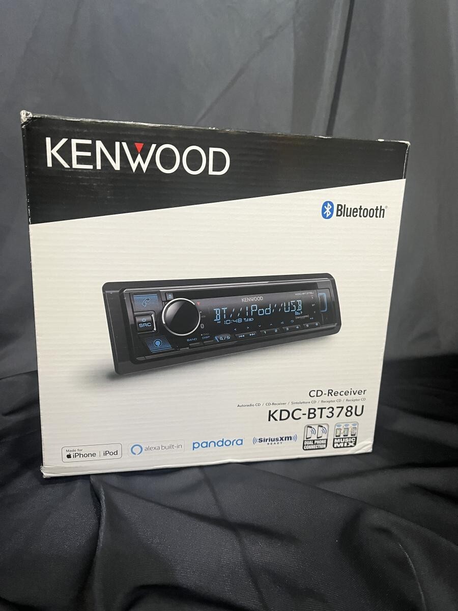 Kenwood KDC-BT378U Audio Receiver 19048227980|