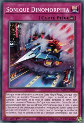 Yu Gi Oh! Schall Dinomorphia (BACH-FR072 ) Common / VF