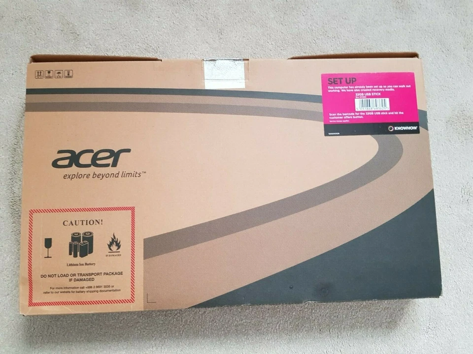 Acer Apsire E1-570G Intel Core i3 (FULLY BOXED AND WORKING, BROKEN HINGE) - Image 3 of 4