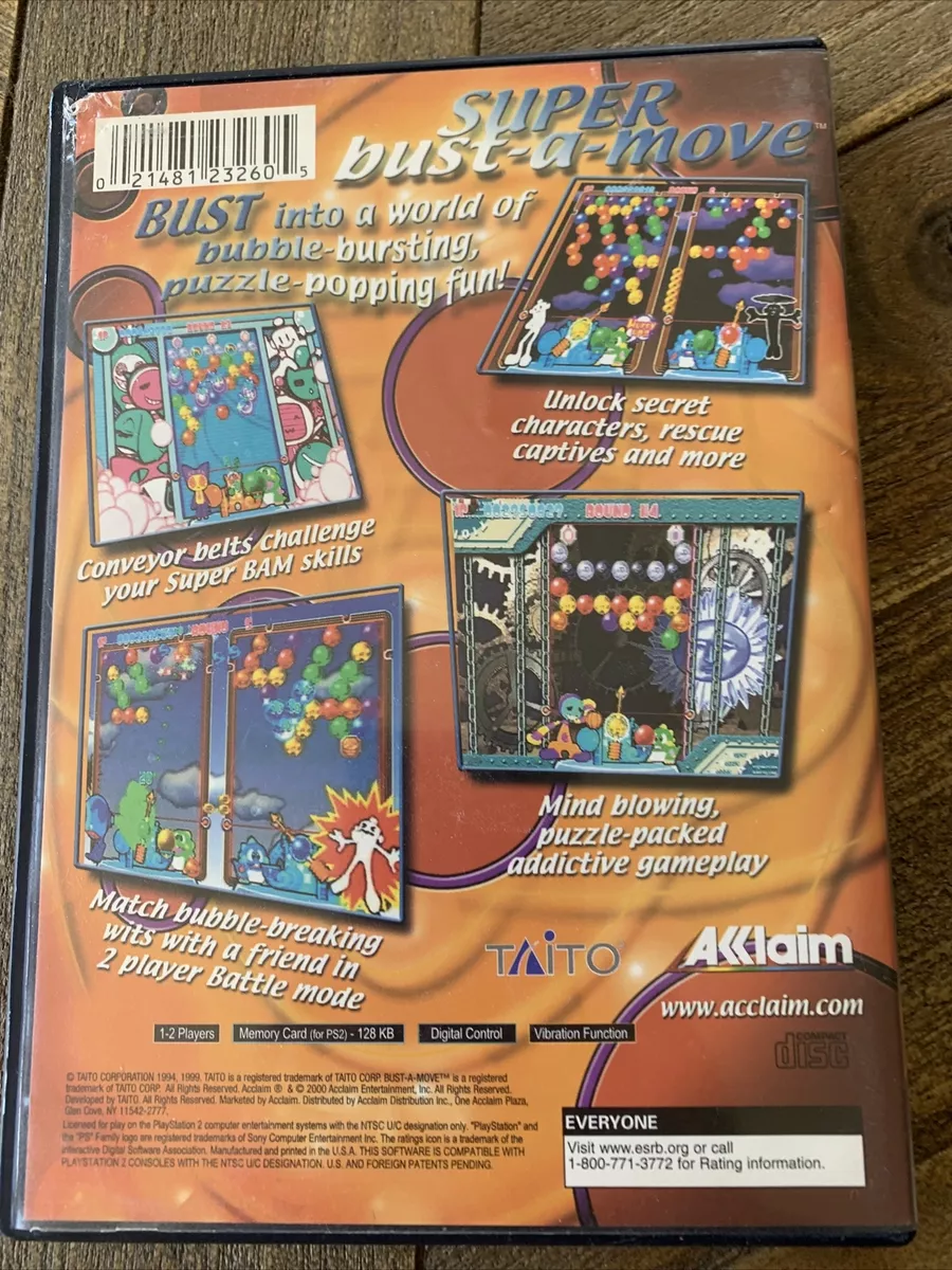 Super Puzzle Bobble  Super Bust-A-Move para Playstation 2 (2000)