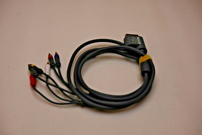 Video Composite AV RCA Cable Cord For Microsoft Xbox 360 TV Game