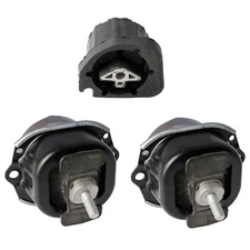 3pc Engine Mount Set for BMW 07-18 X5 3.0L, 07-10 X5 4.8L, 11-19 X6 3.0L Motor