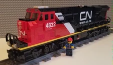 Custom Train Canadian National ES44ac Engine -PLEASE READ ITEM DESCRIPTION-
