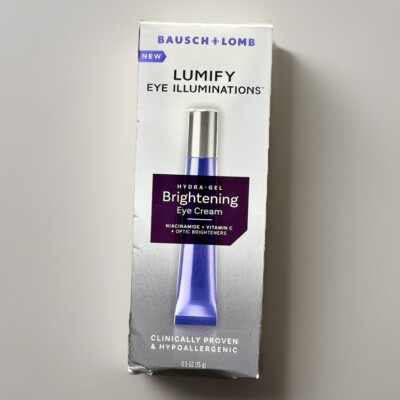 Bausch & Lomb Lumify Eye Illuminations  Brightening Eye Cream 0.5 fl oz