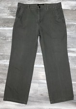 Weatherproof Vintage Utility Pants Mens 5-Pocket 38x32 Green