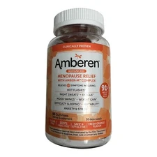 Amberen Advanced Menopause Relief Amber-M Complex Multi Relief 60ct EXP 07/25