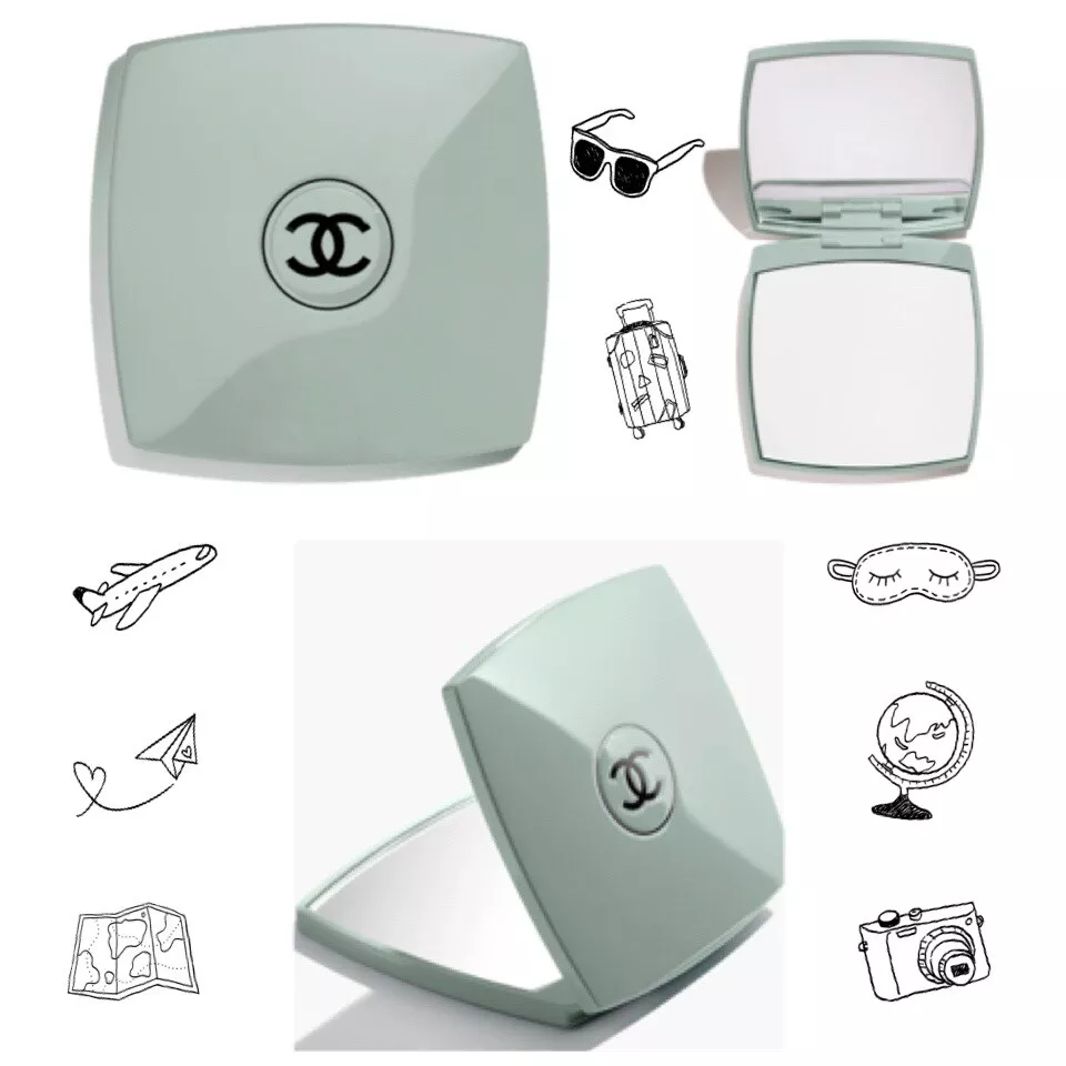  CHANEL MIROIR DOUBLE FACETTES 32GR : Personal Makeup Mirrors :  Beauty & Personal Care