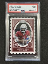 2021 Panini Certified Kyler Murray Certified Air Case Hit SSP PSA 9 Mint