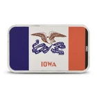 1 oz Colorized Stacking Across America Iowa State Flag Silver Bar w/Numbered COA
