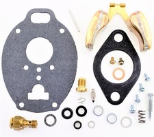 Carburetor Kit Float& Adjustable Jet Fits John Deere 461 561  Marvel Tsx888  D10
