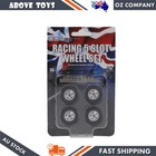 <!--F#f_0-->DDA 1:24 4pcs Racing 5 Slot Wheels With Tyres & Axles Suits Holden HQ Ford XW<!--F/-->