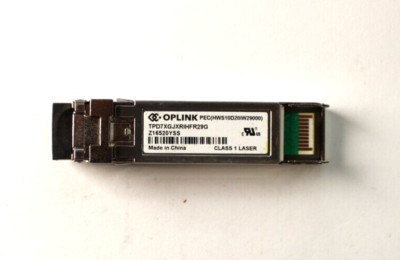 OPLINK TPD7XGJXRIHFR29G Class 1 PEC HWS10D20IW2900 Optical Transceiver