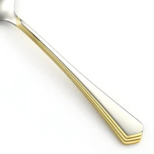 Yamazaki RAMONA GOLD Accent Stainless Patrick Japan Silverware CHOICE Flatware