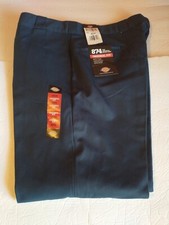 Dickies Men's 874 Original Fit Straight Leg Navy Blue Work Pants- 45W x 30L