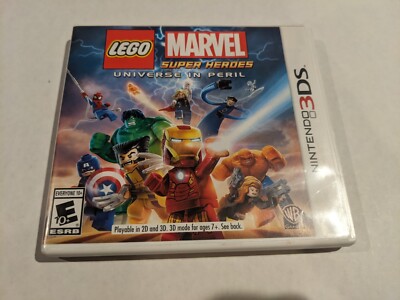 LEGO Marvel Super Heroes - Universe in Peril (Nintendo DS, 2014) CIB with Manual