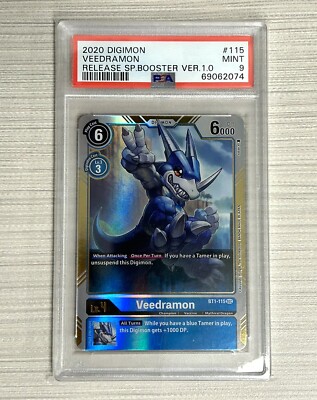 digimon card game veedramon - Release Special Booster Ver.1.0 (BT01-03) Digivoluve effect [When Attacking] You may place 3 non Digimon Card Game Release Special