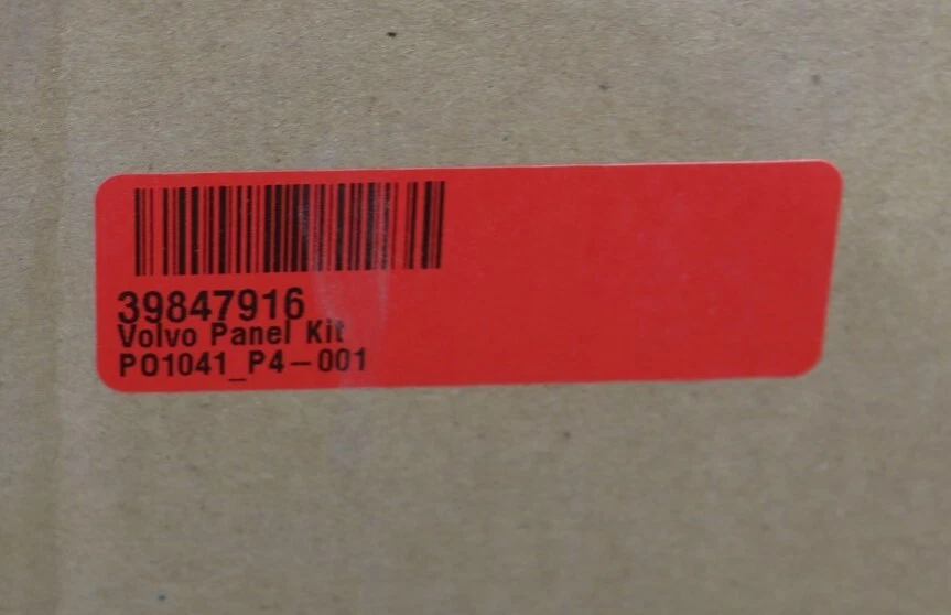 NEW OEM Volvo Front Bumper Lower Valance Panel Kit 39847916 Volvo  